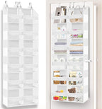 Over The Door Organizer 6 Tiers, Extra Large Behind Door Storage of 12 by Ofiray-home