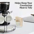 Elevated Lifestyle Ceramic Sponge Holder – Sink Caddy Organizer, Decorative - Image 7