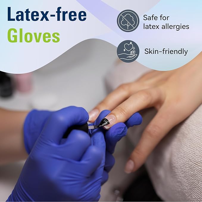 Disposable Nitrile Gloves, Food Safe, Latex-Free Powder-Free, Kitchen Rubber - Image 6