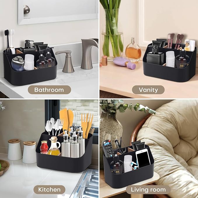 Set of 2Toothbrush Holder for Bathrooms, Bathroom Organizer Countertop - Image 4