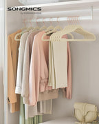 SONGMICS Slim Velvet Hangers, Non-Slip Clothes Hangers - Image 2