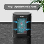 1.8 Gallons Small Stainless Steel Trash Can - Image 7