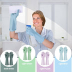 Cleaning Gloves for Dishwashing, 4/5 Pairs Reusable Kitchen Gloves for Wash - Image 6