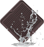 ZLR Silicone Dish Drying Mat 12" x 12" Square by ZLR