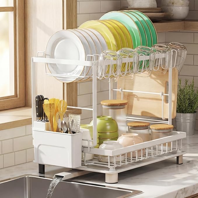 Multifunctional Dish Drying Rack by Nfnoyp