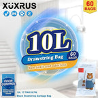 XUXRUS 2.6 Gallon Small Black Bathroom Trash Bags, Tear-Resistant & Leak-Proof - Image 7