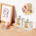 SheeChung 10Oz Acrylic Qtip Holder Dispenser - Image 3