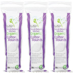 ForPro Pure & Natural Stitched Organic Cotton Rounds by ForProProfessionalCollection