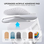 AhaStyle Magnetic Cable Organizer 6 Pack Cord Holders Clips Strong Adhesive - Image 5