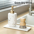 2PCS Water Absorbing Stone Drying Tray - Image 4