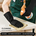 ThxToms 3 Pairs Dishwashing Gloves, Reusable Latex Cleaning Gloves - Image 5