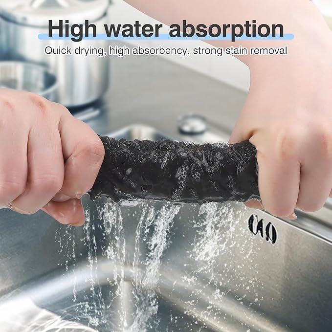 10 Pcs Thickened Magic Cleaning Cloth, Microfiber Streak Free Cleaning Cloths - Image 5