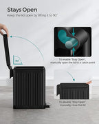 SONGMICS Bathroom Trash Can, 2.6-Gallon Trash Bin - Image 6