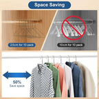 SPECILITE Wire Hangers 150 Pack, Metal Wire Clothes Hanger Bulk - Image 5