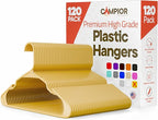 Plastic Clothes Hangers – Heavy Duty Hanger Set, by Campior
