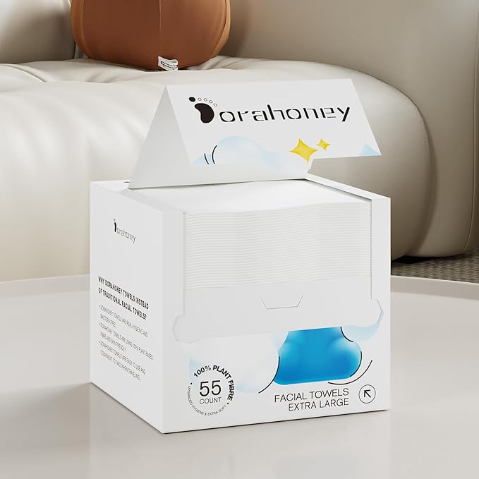 Disposable Face Towels, Ultra Soft Facial Towels - Image 7
