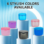 Denture Cleaning Case Dental Retainer Container Soaking Cup - Image 9