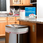Amazon Basics 13 Gallon Tall Kitchen Drawstring Trash Bags, 10% Post Consumer - Image 5