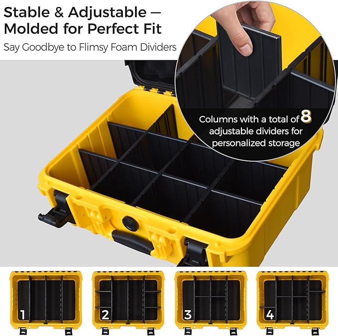 Case for Dewalt Battery – Waterproof Extra Large Hard Storage Box - Image 2