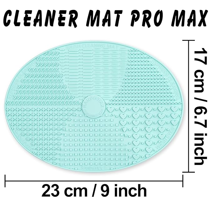 Makeup Brush Cleaner Mat, Big Size, Cleaning Pad - Image 2