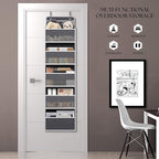 Over Door Organizer with 5 Large Pockets, Heavy Duty Hanging Organizer Storage - Image 2