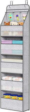 Univivi 6-Shelf Over Door Hanging Organizer Fabric Baby Door Storage by Univivi
