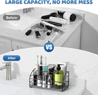 Luxspire Toothbrush Holders, 5 Slots Bathroom Counter Organizer - Image 5