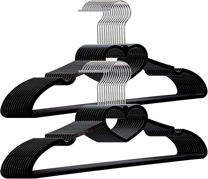 Plastic Hangers 20 Pack by ZRKFSR