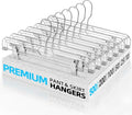 HOUSE DAY Bulk Clear Pants Hangers by HOUSEDAY