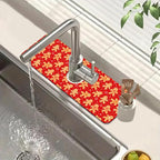 Christmas Merry Xmas Kitchen Sink Splash Guard Faucet Mat Santa Claus Super by Unknown