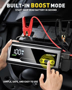 AUXITO 9500A Jump Starter, 12V Car Battery Jump Starter, Up to All Gas/All - Image 6