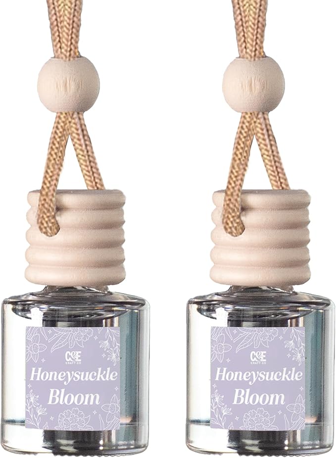 C&E Craft Co Hanging Car Air Freshener Diffuser 2 Pack, Long Lasting Fragrance by CECraftCompany