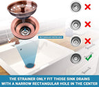 KONE Copper Kitchen Sink Strainer Basket, - Image 2