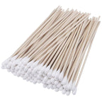 6" Cotton Swabs Wooden Handles Cotton Tipped Applicator Wood Sticks by Tbestmax