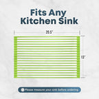Zulay Kitchen Large Roll Up Dish Drying Rack - Image 3
