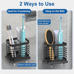 Toothbrush Holders for Bathroom, Adhesive Electric Toothbrush Holder - Image 4