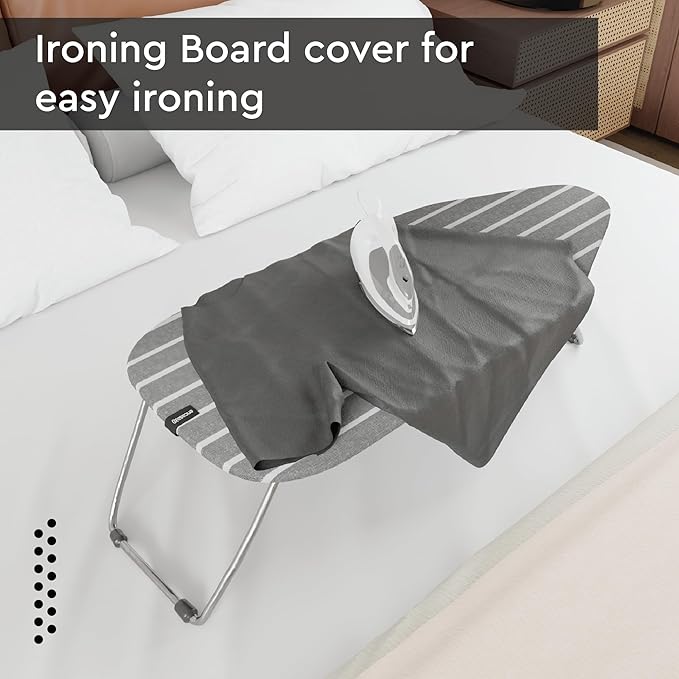 Encasa XO Ironing Board Cover and Pad 28"x12" - 4mm Felt Mini Iron Board Cover - Image 4