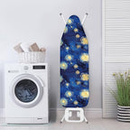 Galaxy Star Steam Ironing Board Cover Standard Size 15" X 54", Starry Night Oil - Image 3