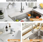 Quick Dry Absorbent Diatomaceous Earth Faucet Mat, Sink Water Splash Guard & - Image 5