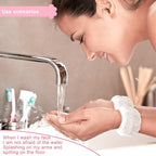 2pcs Wrist Bands for Washing Face, Microfiber Face Washing Wristbands, Arm - Image 6