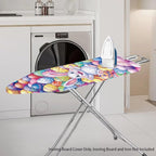 Easter Eggs and Rabbit Ironing Board Pad and Cover Durable Thick Ironing Board - Image 2