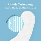 Rael Panty Liners for Women, Organic Cotton Cover - Image 3