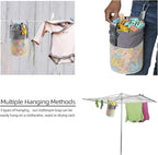 Mesh Clothespin Bag Holder Outside, Ventilation and Moisture Resistance - Image 6