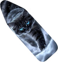Nuxovilar Snowy Black Cat with Blue Eyes Ironing Board Cover, 15 * 54inch by Nuxovilar