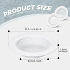 Retisee 2 Pcs Sink Strainer Stainless Steel Kitchen Sink Drain Strainer Basket - Image 3