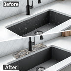 2PCS 15" X 5.5" Kitchen Sink Splash Guard Faucet Mat Mandala Super Absorbent - Image 7