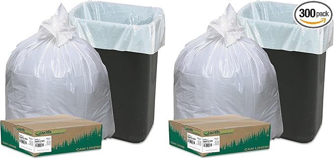 Earthsense Commercial RNW1K150V Recycled Can Liner, 13 gal, .85 mil by Earthsense%C2%AE+Commercial