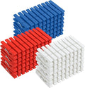 Weysat 120 Pcs 4th of July Colored Clothes Pins 2. 9" Wooden Patriotic by Weysat