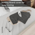 Encasa XO Ironing Board Cover and Pad 28"x12" - 4mm Felt Mini Iron Board Cover - Image 4