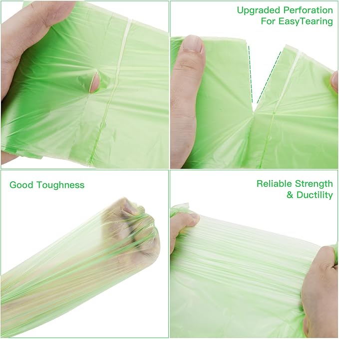 Compostable Kitchen Trash Bags 6-Gallon - Image 4